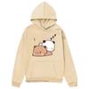 Kawaii Graphic Bubu Dudu Love Sleep Hoodies Bubu Dudu Sweatshirt Cartoon Panda Bear Women Casual Men Clothing Fleece Spring Tops