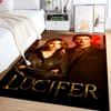 Ковер Lucifer Glow Подходит для всех сезонов Печать Защитная подкладка Комната Рождественские подарки