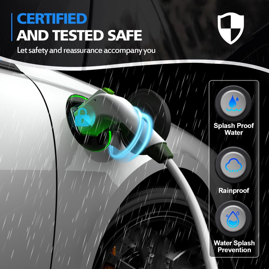 Адаптер быстрой зарядки Ccs 1, совместимый с Tesla Model 3/Y/S/X, 500 В постоянного тока, 250 кВт, стандартный адаптер зарядного устройства Ccs для автомобилей