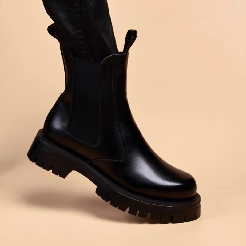 Высококачественные мужские ботинки панк хип-хоп натуральная кожа рабочие ботинки красивые челси тренд короткие ковбойские ботинки мужские туфли