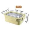 Microwave 304 Stainless Steel Compartment Lunch Box Stackable Leak-proof Student Bento Box Food Container For Cold And Hot Food