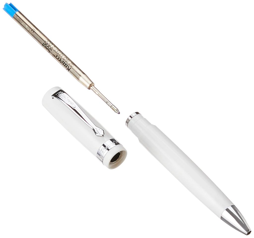 KAWECO Kaweco Ballpoint Officially Imported Pen, Oil-Based, Student, White, STBP-WH,