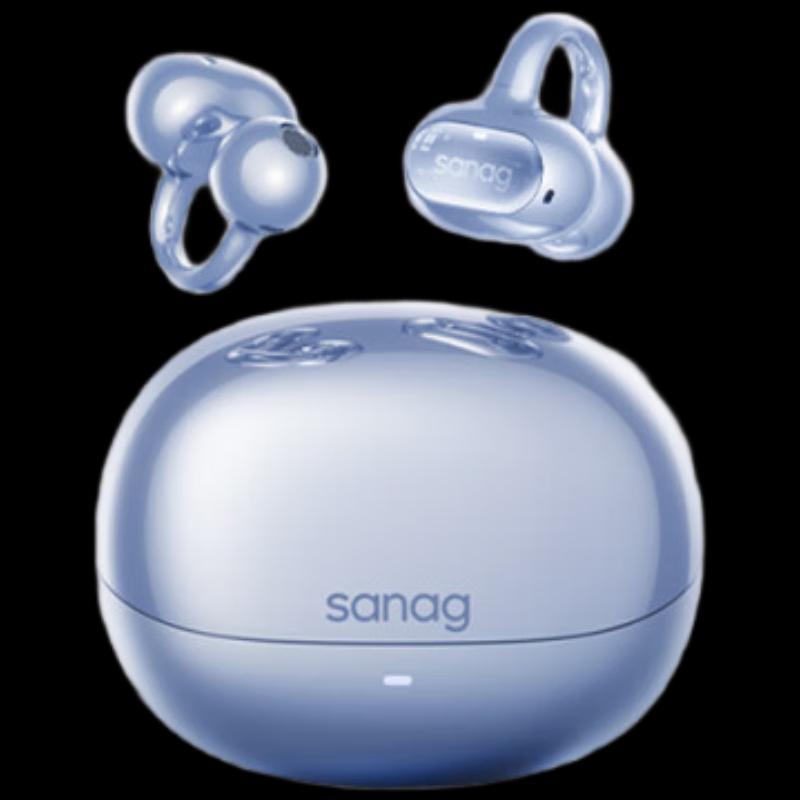 SANAG S8S Bluetooth Open-Ear Clip-On Headphones