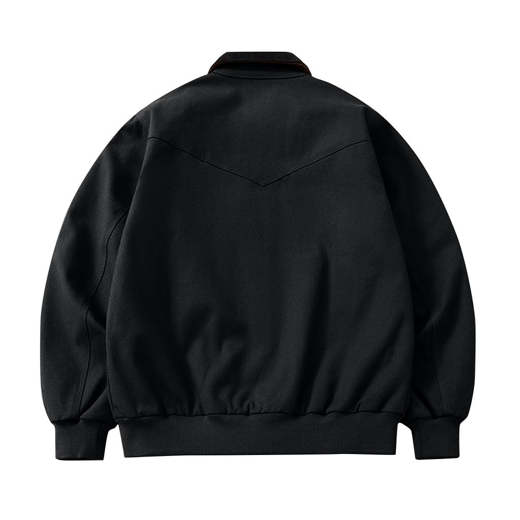 Men's Solid Color Camouflage Outdoor Sports Jacket Men's Pocket Button Casual Jacket