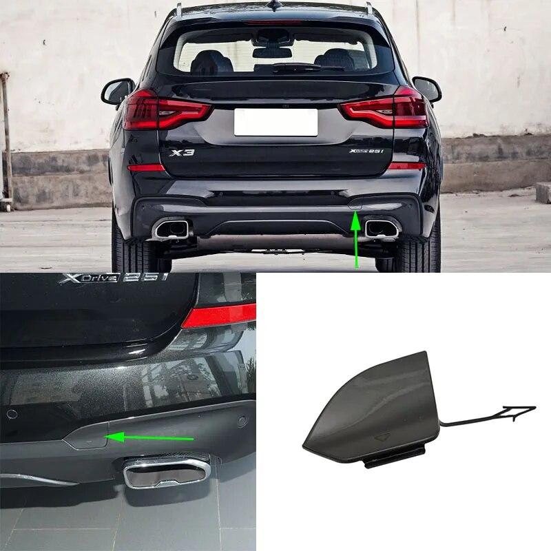 For BMW X3 M-SPORT G01 2018 Car Front Rear Bumper Tow Hook Cover Cap Trailer Hauling Eye Lid
