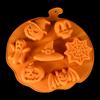 Halloween Pumpkin Silicone Mold Ghost Bat Chocolate Cookie Candy Mould Halloween Party DIY Baking Tools Cake Decoration Ice Mold