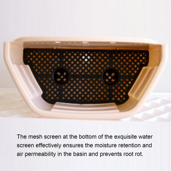 Цветочный горшок для гидропоники, компактный полукруглый настенный садовый горшок для сочных растений, украшение для дома