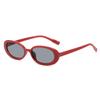 Hong Kong Style Retro Small Oval Sunglasses European and American Trend Ins Fashion Sunglasses Women's Street Photography Concave Men