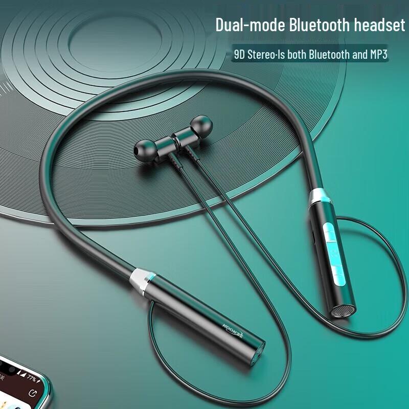 Coolker R01 Wireless Bluetooth Neckband Sports Earbuds