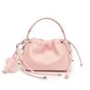 Korean ins trendy fashion pleated bucket bag 2025 summer new simple shoulder bag slack gentle women's bag