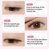 Yousheng Eye Liner Not Smudge Long-lasting Waterproof Non-fading High Pigmented Eye Makeup Sweatproof Fast Dry Smooth Eye Liner Pencil Beauty Products