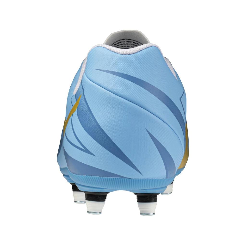 Mizuno Waitangi Club Rugby Unity Sky Blue and Size 4E Shoes, Gold, 27.5 cm,