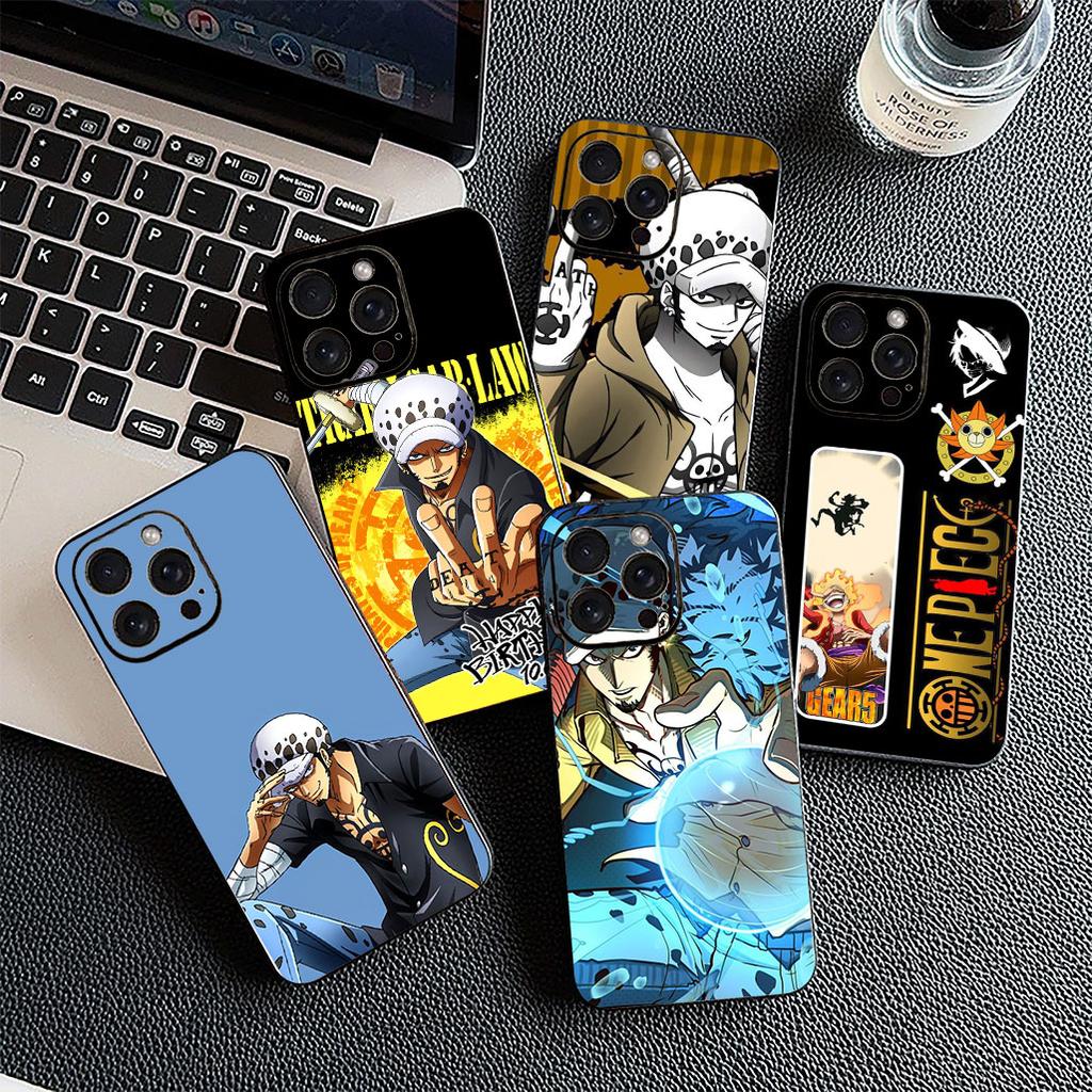 Cover for Motorola Moto Edge 70 60 Fusion NEO Pro G56 G96 G04 G05 20 G Stylus Phone Case Trafalgar Water Law One Piece Luffy