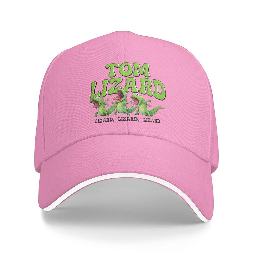 Tom The Lizard Baseball Cap Hoppers Streetwear Trucker Hat Summer Unisex Unisex Outdoor Sports Baseball Caps
