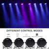 BETOPPER Stage Light RGBW LED Stage Lighting Multicolor Conversion Stage Lighting DMX512 Party Light DJ Disco Light Club Light High Brightness Audio
