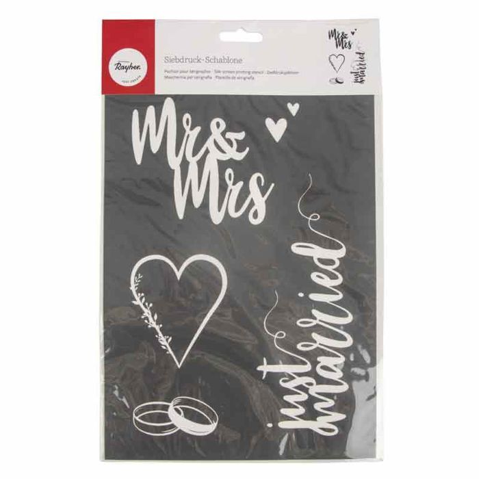 A4 Silk Screen Stencil, 1 Stencil+1 Spatula,