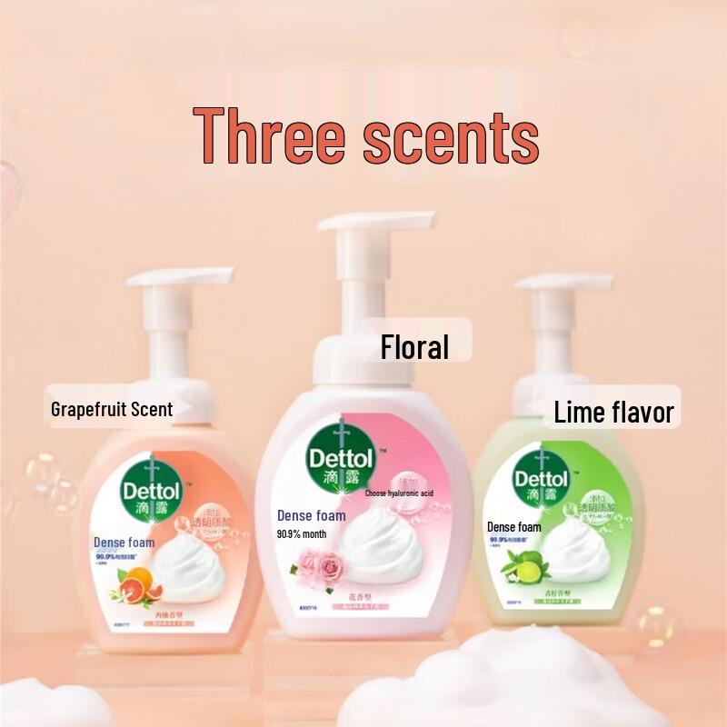 Dettol Foaming Hand Wash Trio Pack