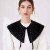 Shinny Shirt Detachable Collar for Womens Fake Collar Shawl Fashion Shoulder Wraps False Detachable Shirt Collar