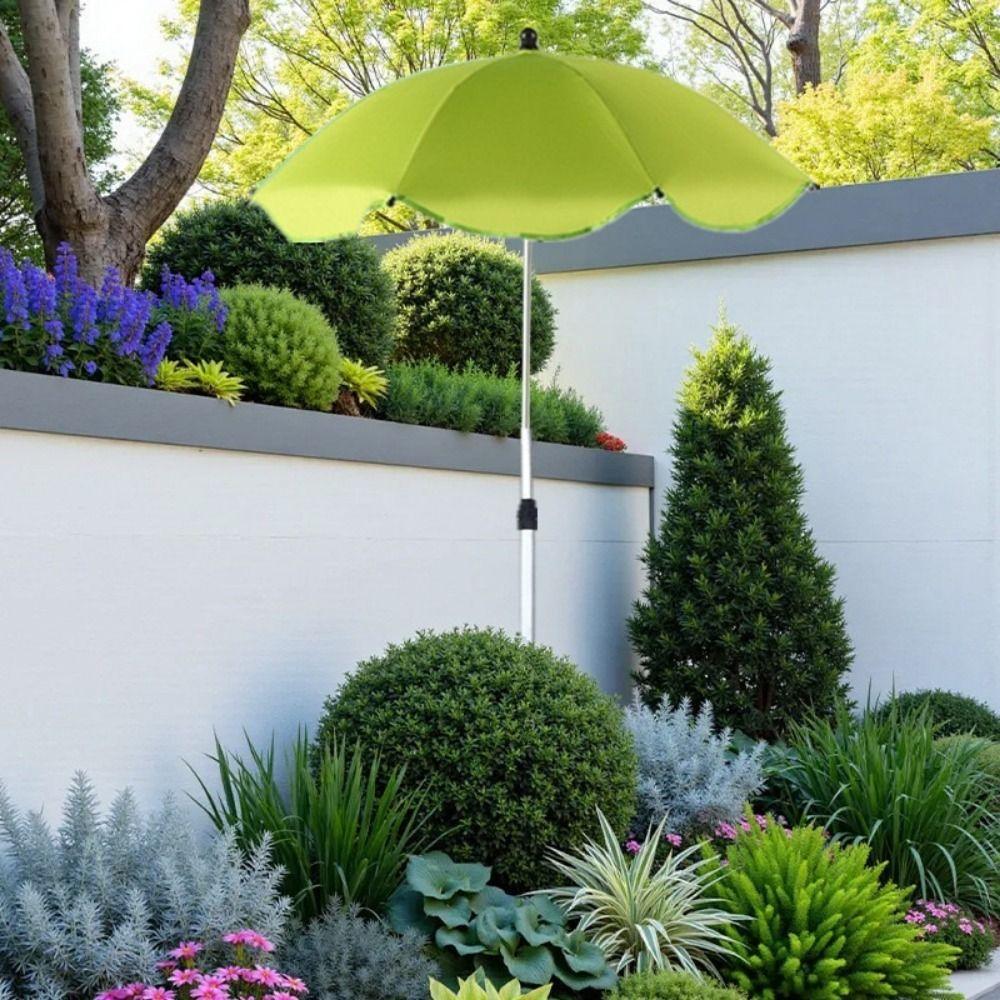 65cm Plants Shade Cover Adjustable Garden Umbrella Shade Outdoor Sunblock Cover Balcony