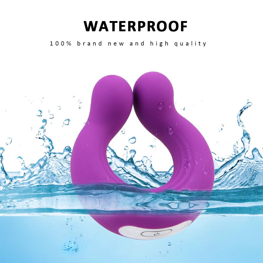 Парный вибратор для стимуляции пениса и клитора, секс-игрушки, вибратор-кольцо для члена, беспроводной пульт управления, стимулятор клитора, массажер