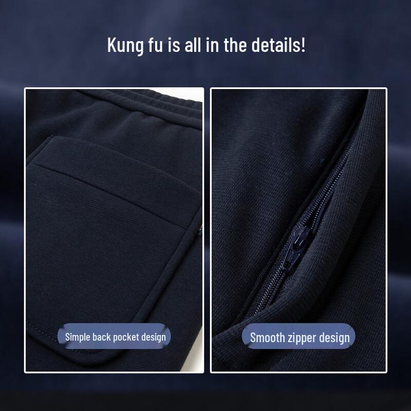 Мужские прямые теплые повседневные брюки Luoz