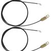 2x Clutch Cable Fit For Snowblower 746-04230, 746-04230A, 946-04230, 946-04230A