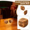6-sided Drinking Game Dice, Suitable For Family Parties, Gatherings And Parties