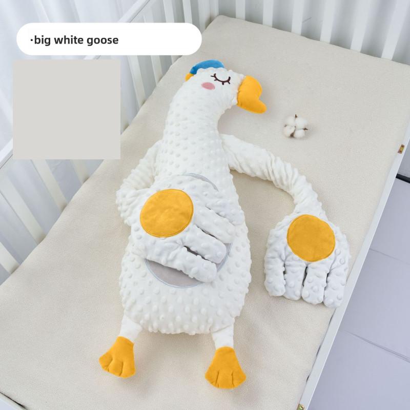 Детская мультяшная плюшевая подушка в виде животного с функциями похлопывания и музыки для сна и успокоения