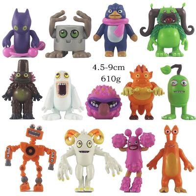 Аниме My Singing Monster Фигурка Игрушечные фигурки Пластиковые игрушки Кукольные фигурки Wubbox Рождественские подарки