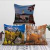 AAutumn in France cushion cover For Pillow Printing Sofa Decoration Home Car Room Coffee Shop Office Nordic Simplicity
