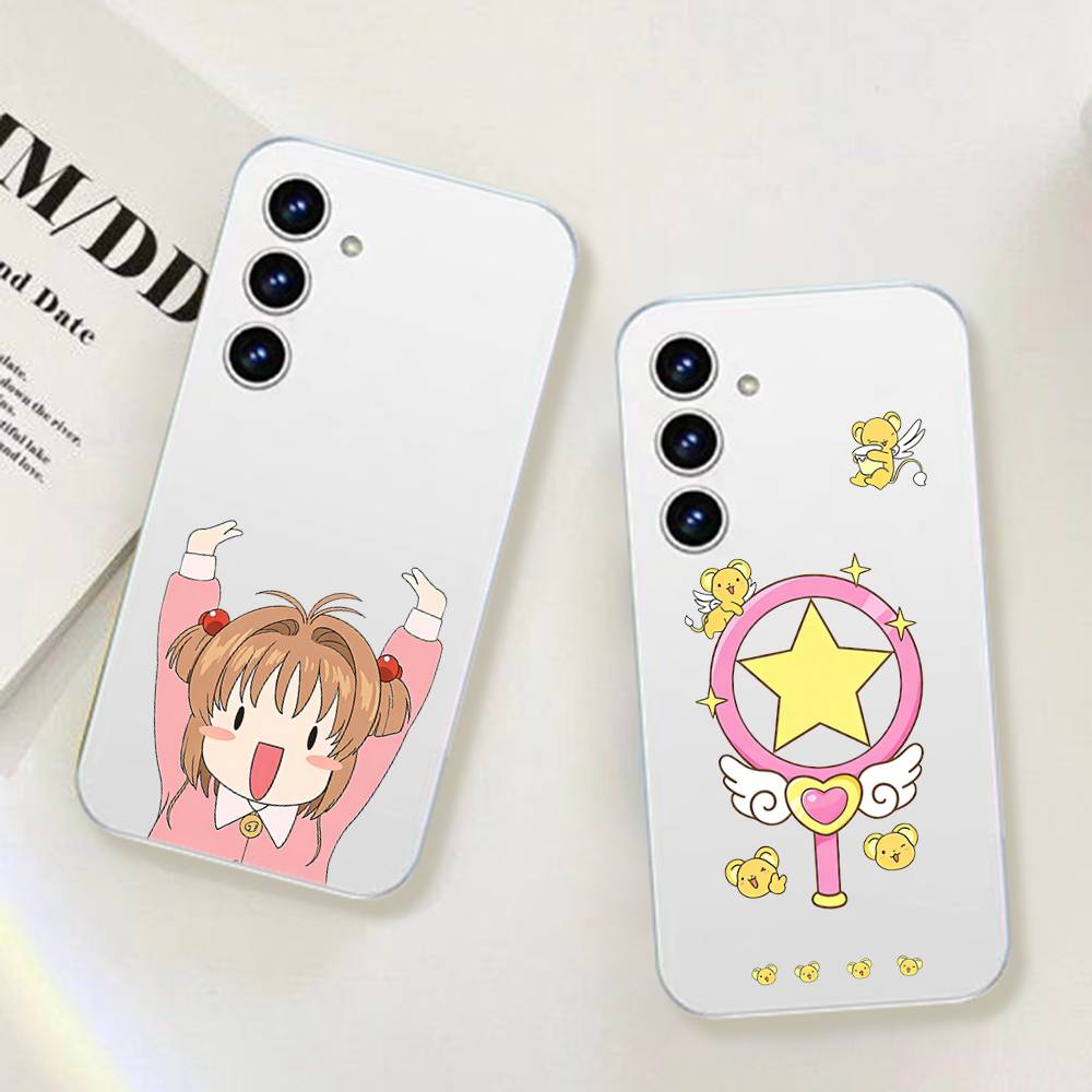 Cute C-Cardcaptor Sakura-s For Samsung Galaxy A52 A12 A51 S21 Edge S22ULTRA S23 S20LITE Plus Ultra Transparent Cover