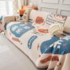 INS Style Chenille Sofa Cover Towel Cartoon Sofa Cover Universal Cover Four Seasons Universal Non-Slip Sofa Slipcover