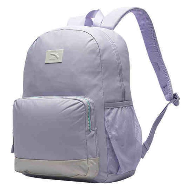 New Anta Life Collection Fabric Backpack Unisex Light Lavender 192518151-4