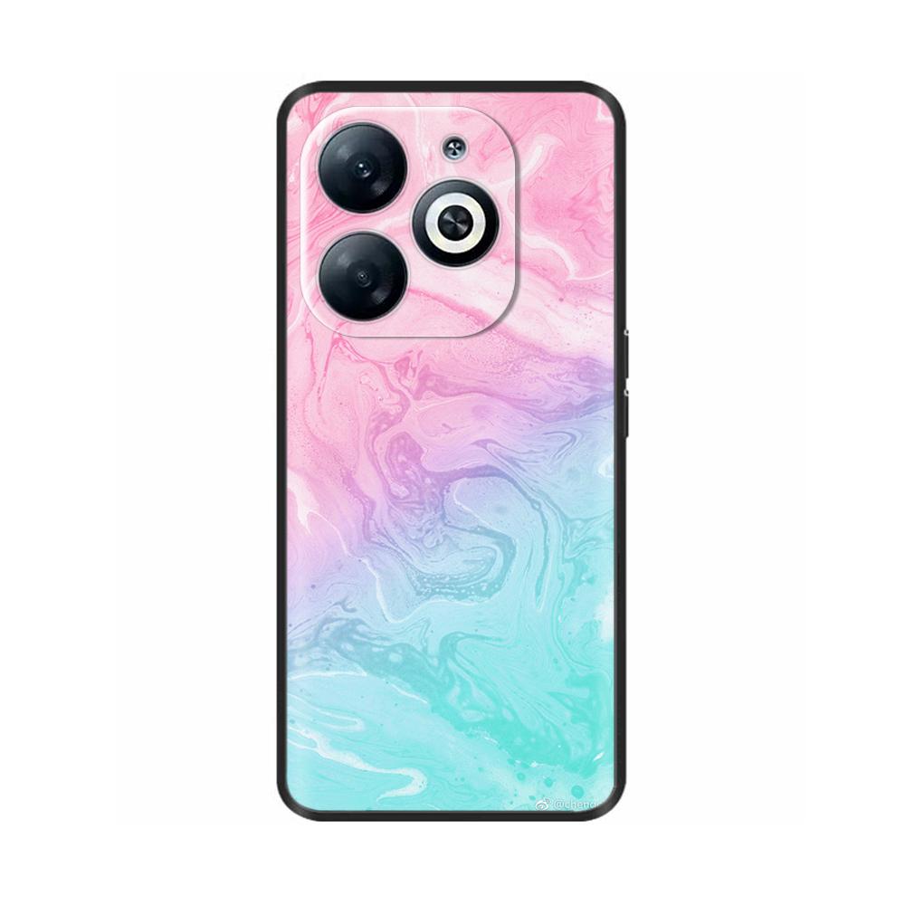 For Infinix Smart 8 Case Cover Funda Black Soft Silicone TPU Protective Phone Case For infinix Smart 8 Smart8 X6525 Bumper Coque