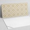 Ready-to-install printed vinyl panel 120x60 cm geometric pattern with stars