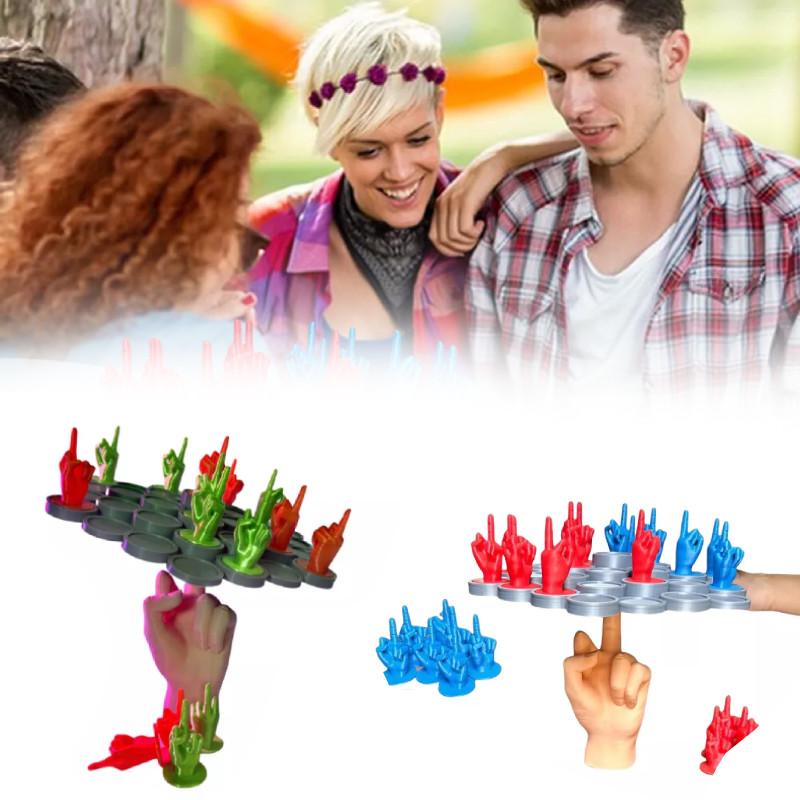 Интерактивная игрушка «Средний палец», балансировочная доска, настольная игра, социальное развлечение для взрослых