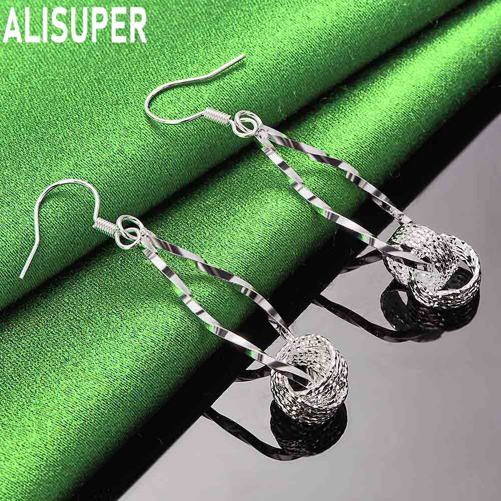 Серьги для пирсинга из стерлингового серебра 925 пробы, модные украшения для свадьбы