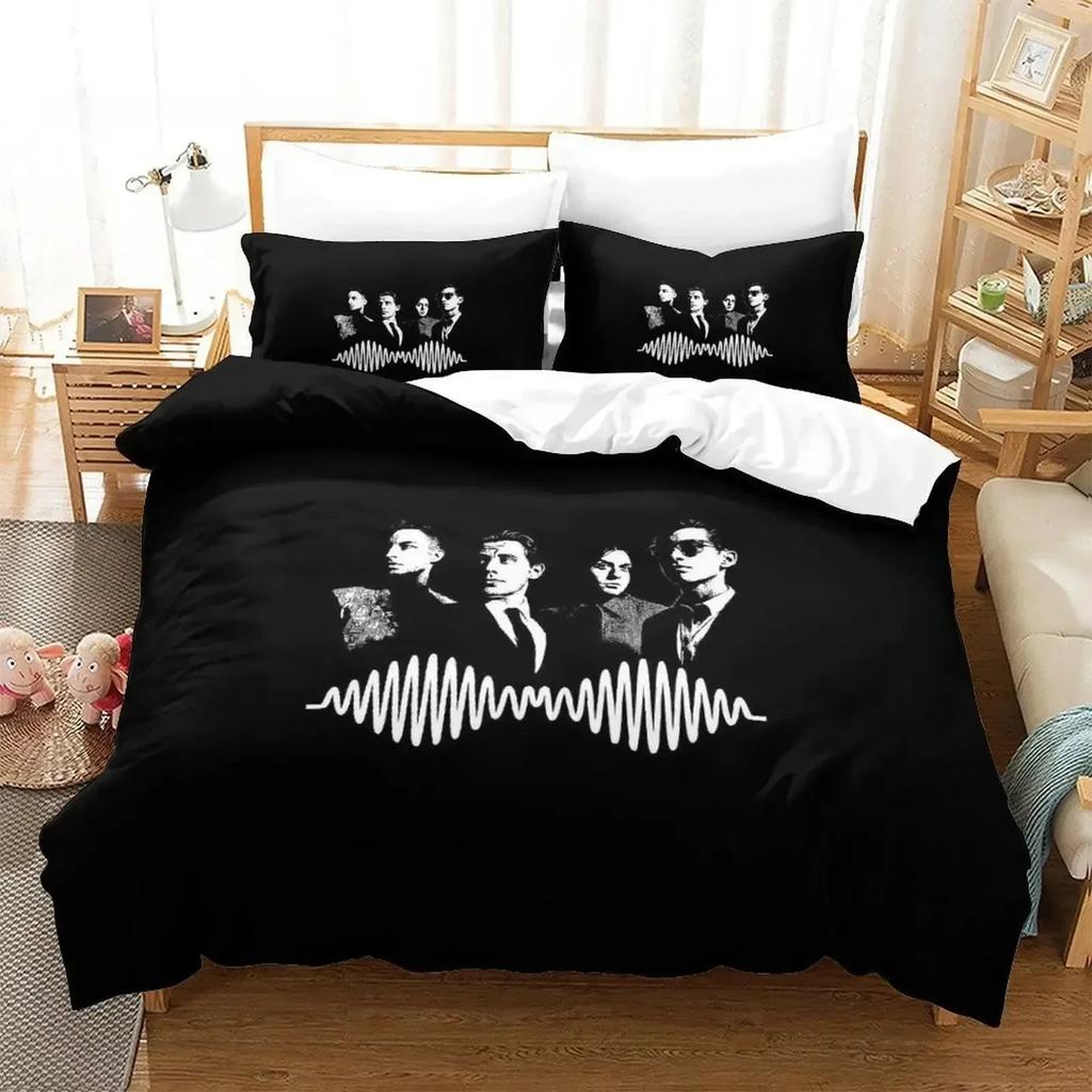 Новый комплект постельного белья Arctic Monkeys Single Twin Full Queen King Size Bed Set Aldult Kid Bedroom Duvet cover Sets 3D Printed Bed Sheet