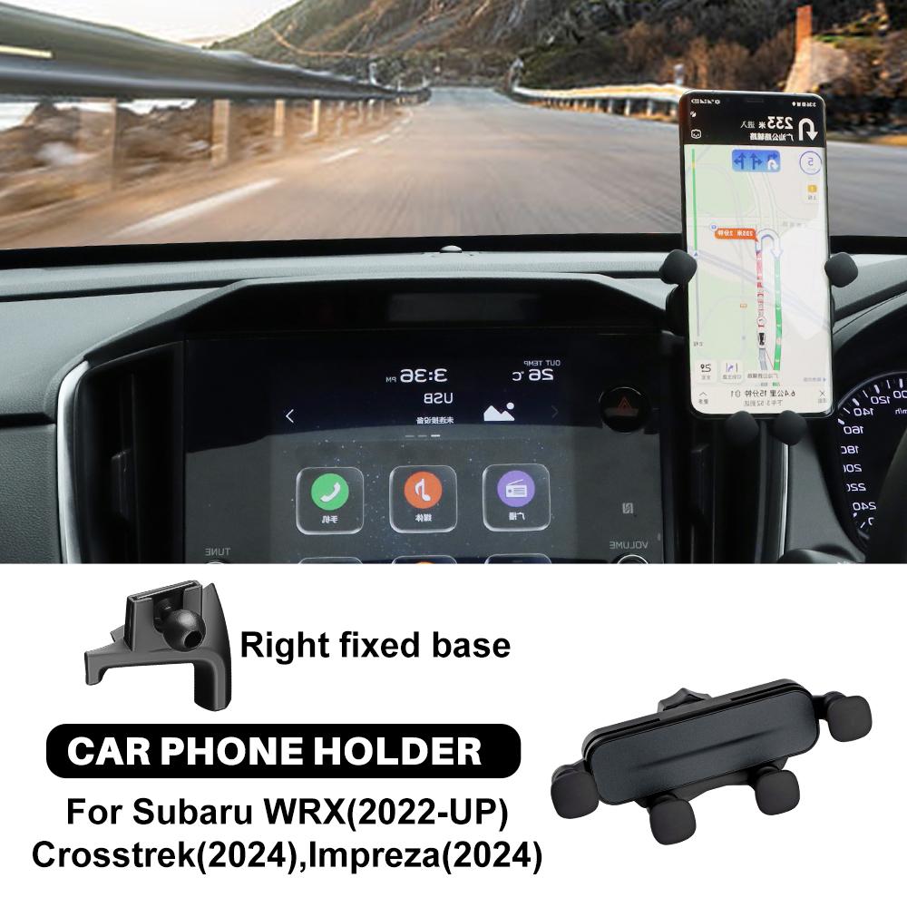 RHD LHD Car Phone Holder For Subaru Crosstrek 2025 For Impreza 2025 Gravity Mobile Support Telephone Stand Bracket Clip Mount