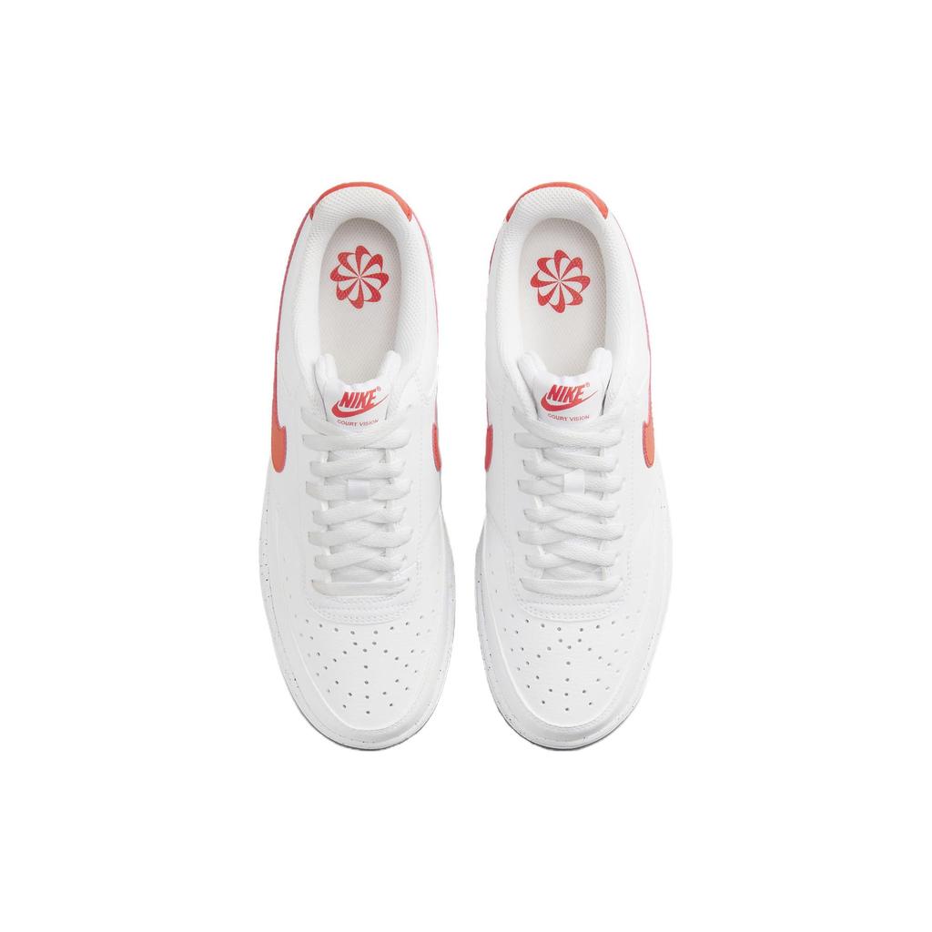 Nike Court Vision Low Next Nature 'Белый Пикантный Красный' DH2987-108