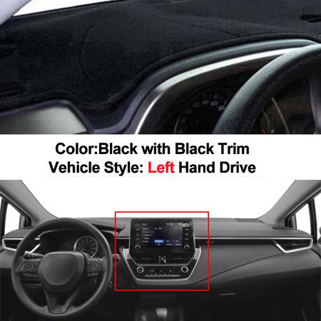 Накладка на панель приборов автомобиля Коврик на панель Накидка Для Toyota Corolla E210 2019 - н.в. Левый руль Правый руль Автомобильный коврик на панель 2020 2026 Защита от солнца Антигрязь
