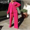 Women's Sexy Pleated Loose Casual Multi-color Suit