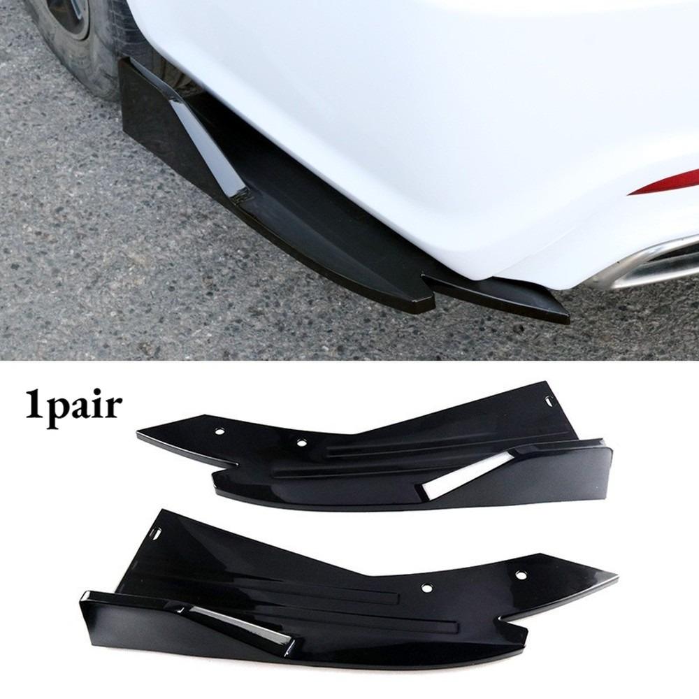 1 Pair Rear Bumper Corner Spoiler Lip for General Motors Anti-Collision Rear Lip Trim Modification Parts