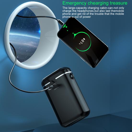 Легкие наушники M6, аккумулятор большой емкости, простая подвижная катушка