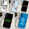 Go Vegan Case For Huawei P30 P20 P40 Lite Nova 5T 11i 8i 3i 9 10 SE 11 Pro Y90 Y70 Y61 Y60 Y91 Cover