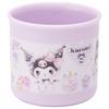 Skater Lunch Box Plastic Cup, 200ml, for Kids, Antibacterial, Dishwasher Safe, Made In Japan, Kuromi & Sanrio Design, KE4AAG-A