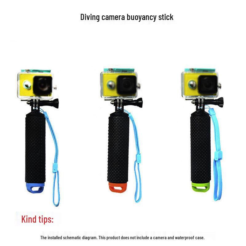 GoPro 8 Underwater Non-Slip Buoyancy Stick - Detachable Diving & Handheld Pole