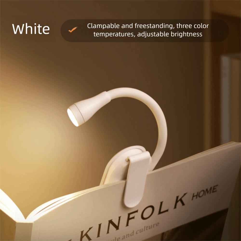 Dimmable Reading Book Light Mini Led Book Lamp Portable Clip-on Night Lights Bedroom