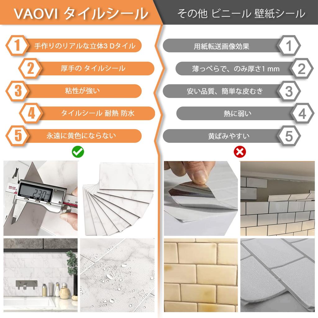 Плитка VAOVI настенная кухонная плитка наклейка мраморный стиль лист термостойкий брезент туалет вход ванная комната 98x198 мм каррара (23 шт., Белый)