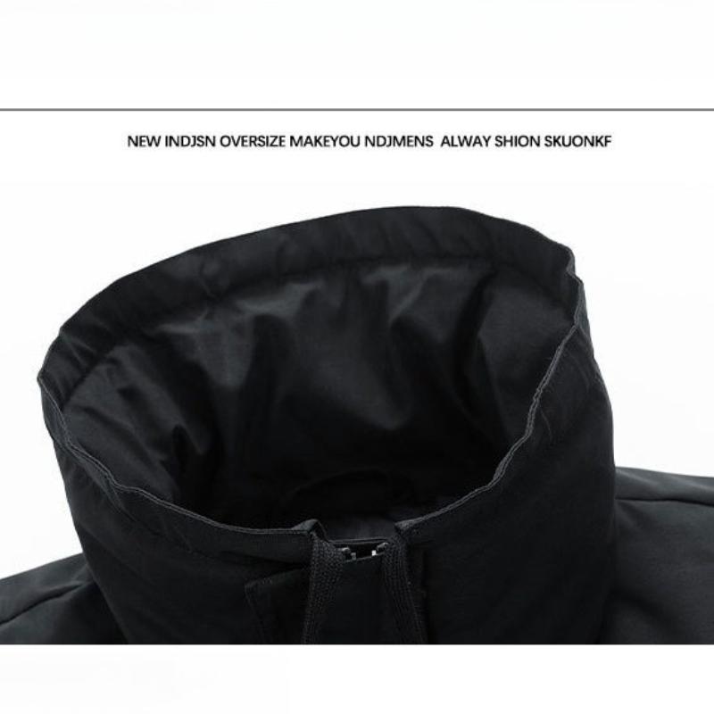 M-8XL Большие размеры Куртка хлопковая со стойкой воротником Мужская и женская секция Зимняя свободная хлопковая одежда Хлебная одежда Однотонная хлопковая куртка